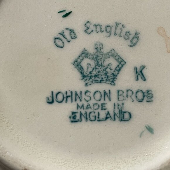 Vintage Johnson Brothers California Fruit 40 oz Beige Pitcher England c.1930 - Picture 8 of 9